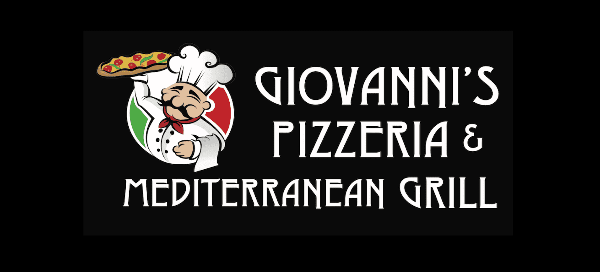 Menu Giovannis Pizzeria and Mediterranean Grill