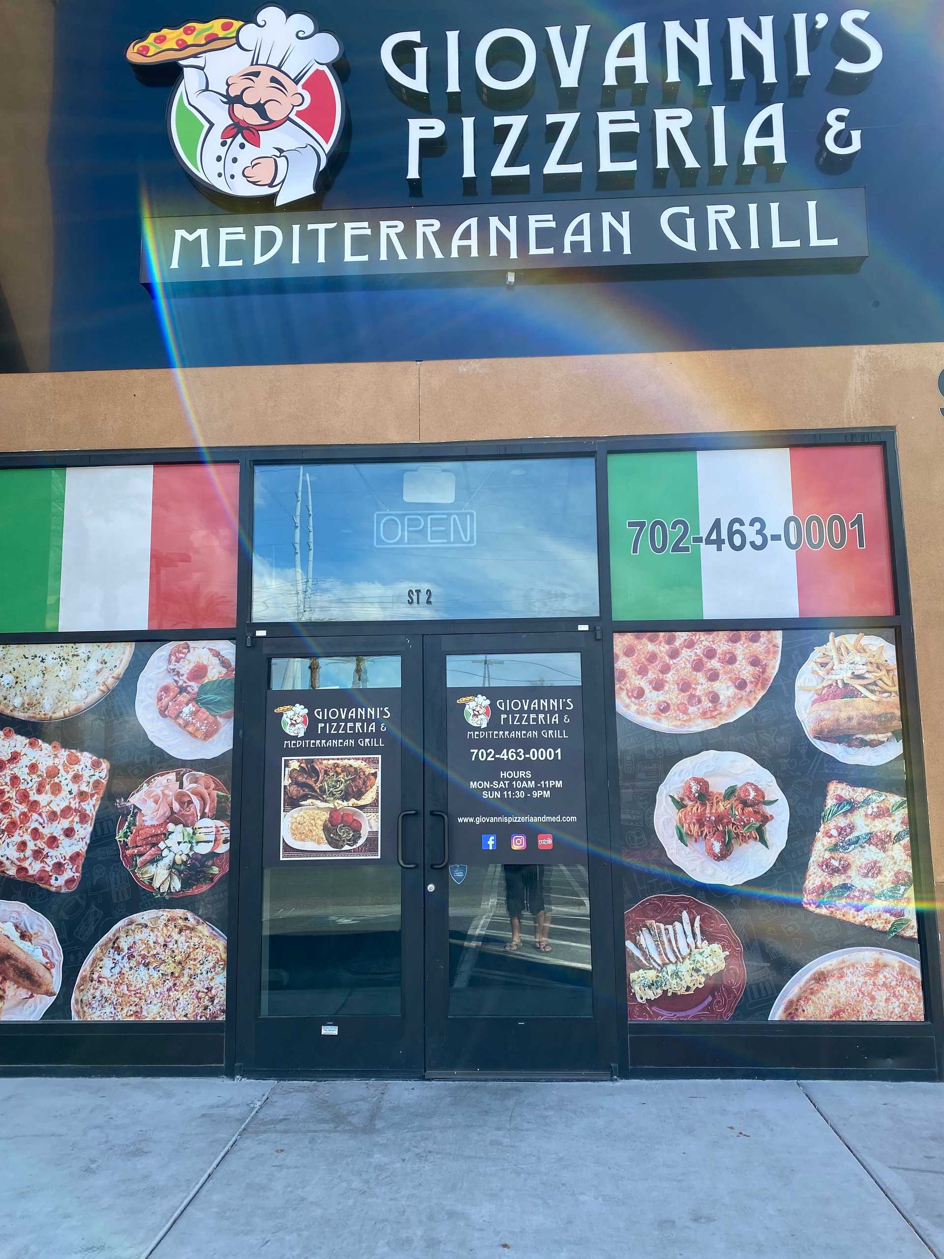 Home Giovannis Pizzeria and Mediterranean Grill